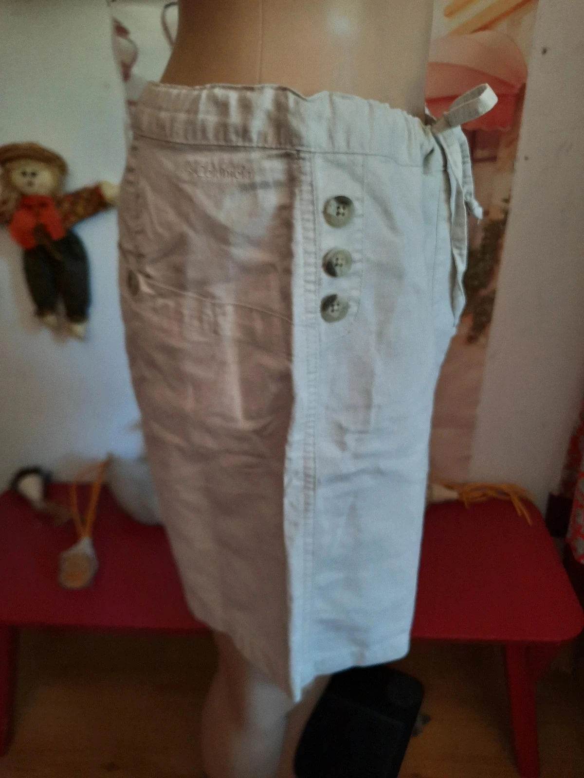 🥀Short de linho e algodão, feminino Tamanho 38/40. Columbia. – photo 3